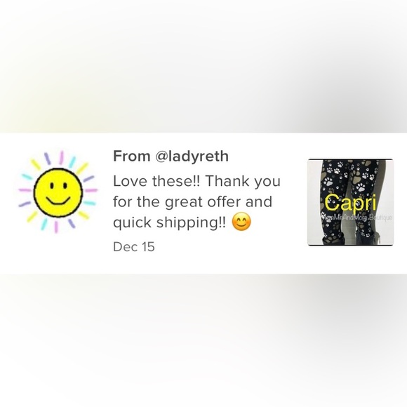 OS NEW Womens Capri Dog Paw Leggings Summer Crop Pants - Picture 5 of 7